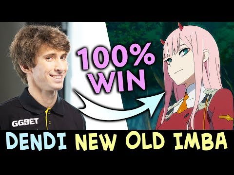 Dendi 100% WINRATE last week — new old favorite hero