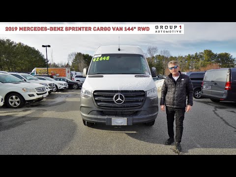 2019 Mercedes-Benz Sprinter Cargo Van 2500 144" RWD | Video Tour with Roger