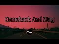 DJ Chris Bernard - Come Back And Stay (Remix)