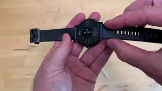 How to change the band on a Garmin watch