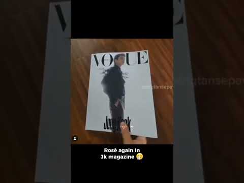 ROSÈ AGAIN IN JK MAGAZINE!? #rosekook #rosé #jungkook #bts #blackpink #btsjungkook #blackpinkrose