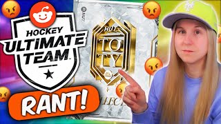 DID TOTY RUIN NHL 26 HUT REACTING TO REDDIT POSTS!