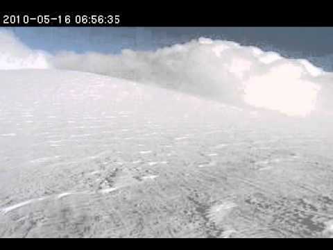 Migrating snow dunes on Niwot Ridge