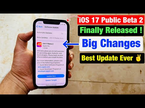 iOS 17 Public Beta 2 Released !  - What New | Big Changes ✌️