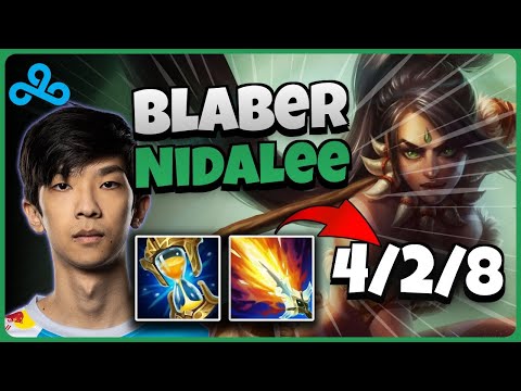 C9 Blaber Nidalee vs Shaco | 14.7