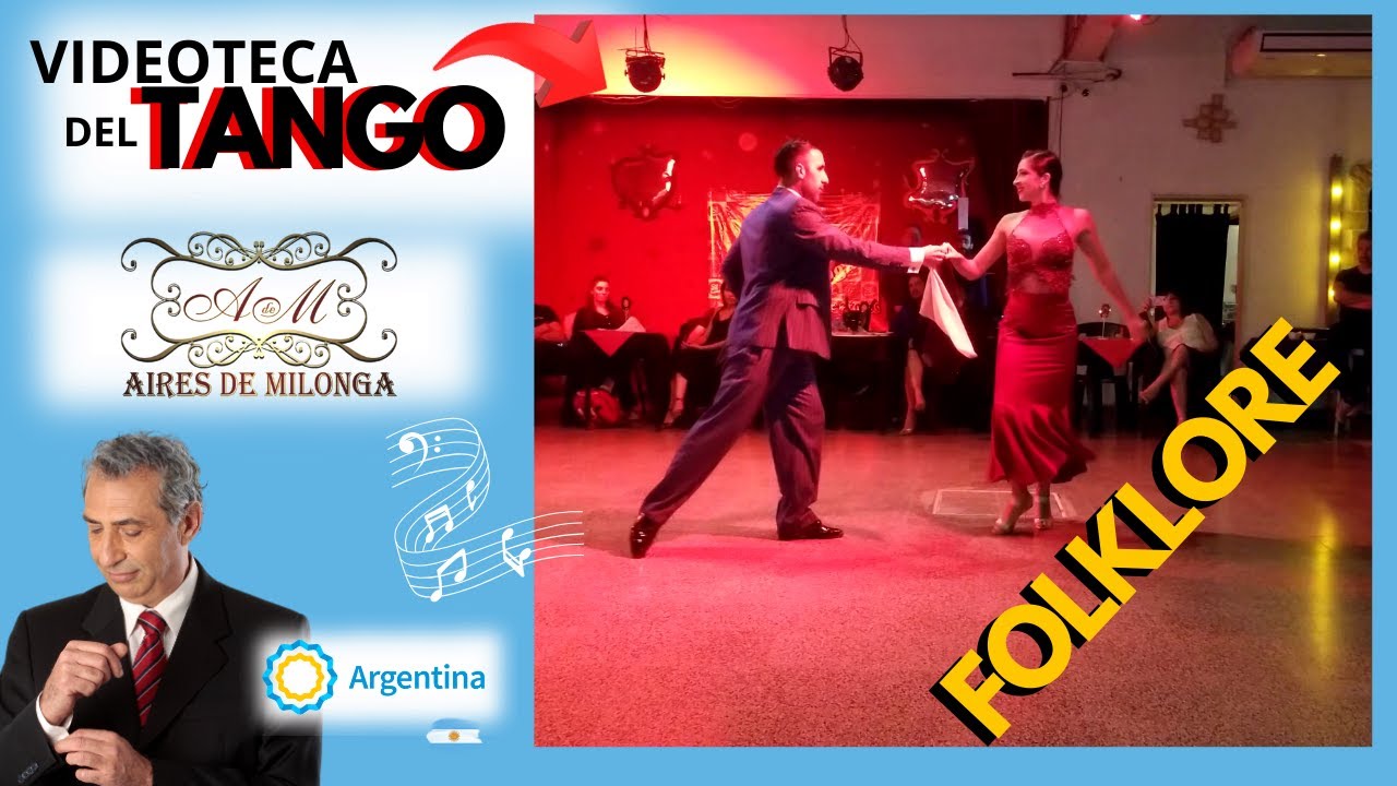 Baile de folklore argentino Yesica Esquivel, Ariel Leguizamón, TangoAfondo