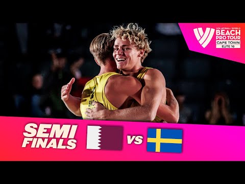 Cherif / Ahmed vs. Ahman / Hellvig - Semi Final Highlights Cape Town 2022 #BeachProTour