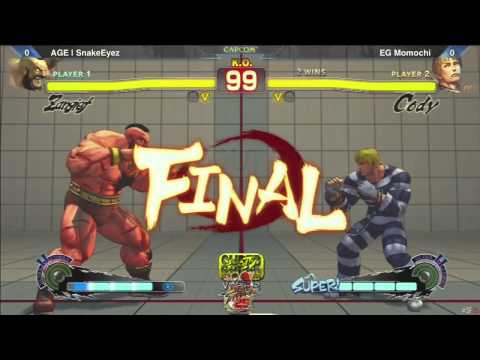 SSF4: AGE SnakeEyez vs EG Momochi - SF25th Finals - Losers Round 3
