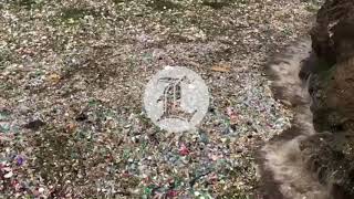 Cúmulo de basura arropa el malecón de Santo Domingo