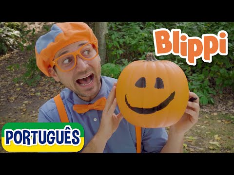 , title : 'Blippi Decora Abóboras para o Halloween! | Blippi em Português | Vídeos Educativos para Crianças'