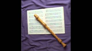 Thomas Stanesby Alto Recorder by Marcelo Gurovich, instrument maker