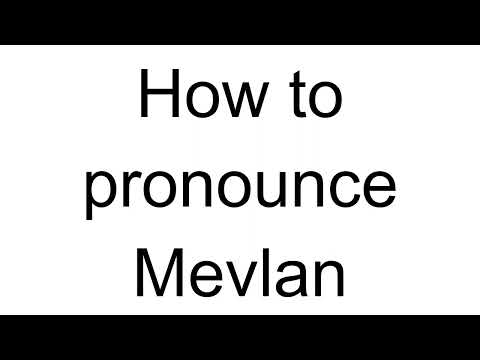 How to Pronounce Mevlan (Albanian)
