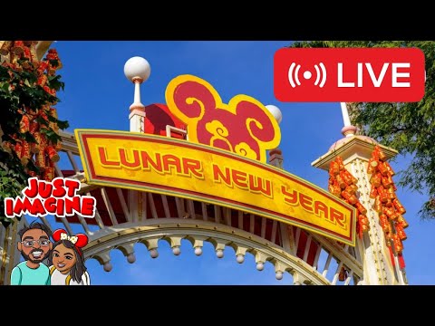 🔴LIVE AT DISNEYLAND RESORT | LUNAR NEW YEAR 🧧
