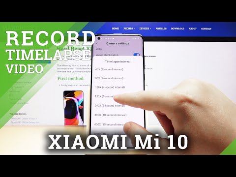 How to Change Time-lapse Interval in Xiaomi Mi 10?