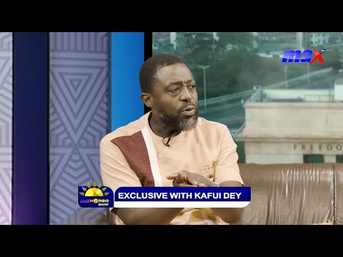 Kafui Dey REVEALS why he left GTV in this exclusive interview on the #MaxMorningShow
