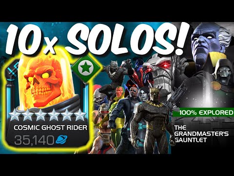 RANK 5 CGR DESTROYS GRANDMASTER'S GAUNTLET - Marvel Contest of Champions