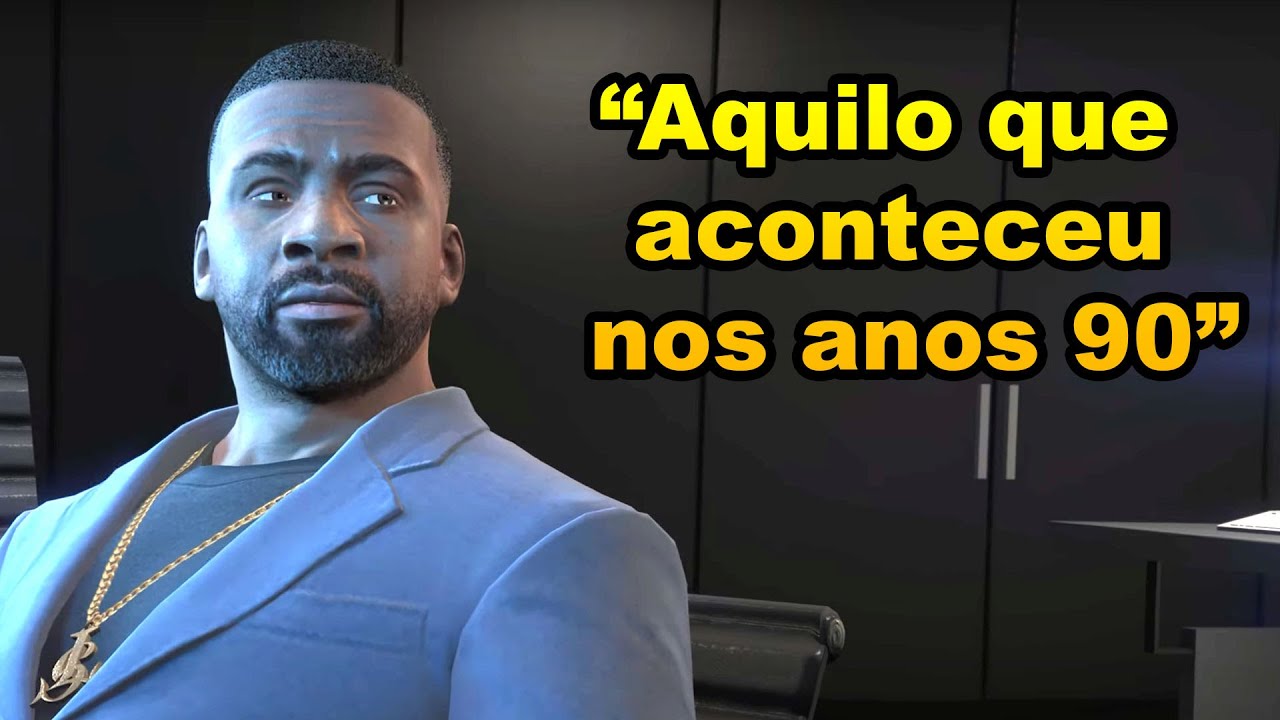GTA V - O FRANKLIN MENCIONOU O CJ!! OG LOC ESTÁ VIVO!