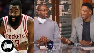 James Harden's usage rate amazes Tracy McGrady and Scottie Pippen | The Jump