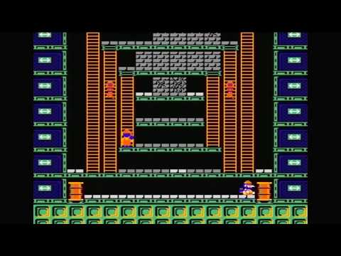 Wrecking Crew NES Walkthrough (Part 1 - Phases 1 to 24) [HD]