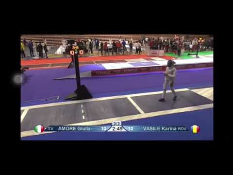 KARINA VASILE FENCING: European Championship 2022 - top 8