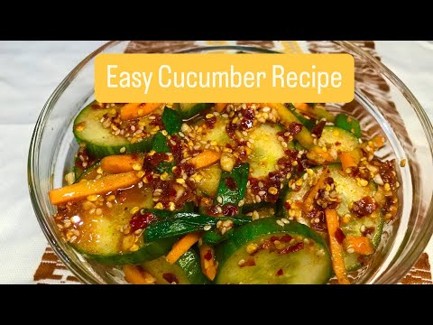 Quick & Easy Cucumber Recipe