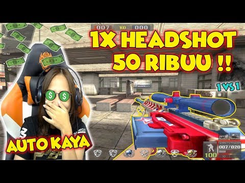 BY1 AWP 1X HEADSHOT DIKASIH 50RB! AUTO JADI SULTAN - Point Blank Indonesia