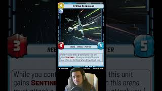 B-Wing Rearguard - Ashes of the Empire Preview Card Review #starwars #swu #starwarsunlimited