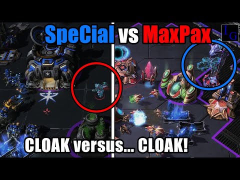Cloaked BANSHEES vs Dark Templar!? (SpeCial vs MaxPax) | StarCraft 2 SC2 Professional Game Pro Match