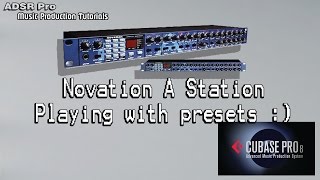 Video thumbnail for Novation A Station Synth / Synthersizer Demonstration in Cubase 8 Pro by Mike Smith (ADSR Pro)