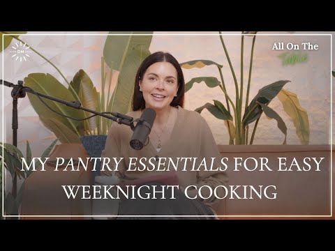 Katie Lee’s Pantry Essentials for Easy Weeknight Cooking
