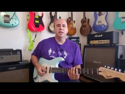 I review my  Squier Strat and the mods I did.