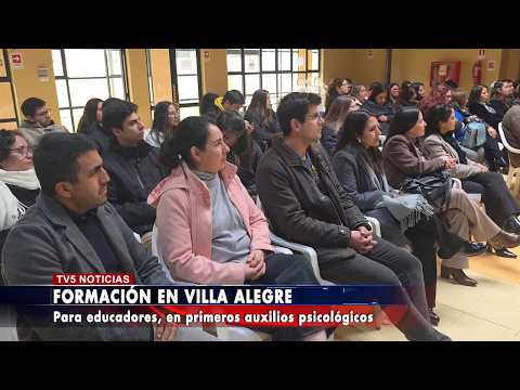 FORMAN EN PRIMEROS AUXILIOS EN EDUCACIÓN VILLA ALEGRE