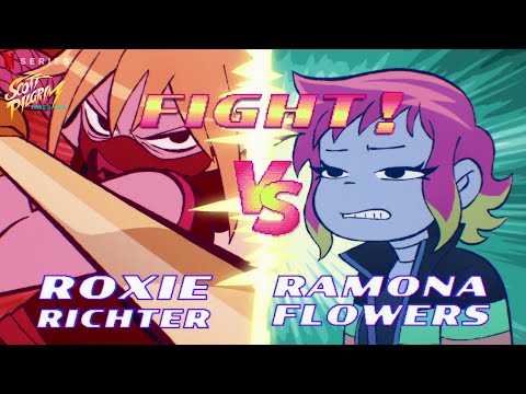 Roxie vs Ramona - Scott Pilgrim Takes Off