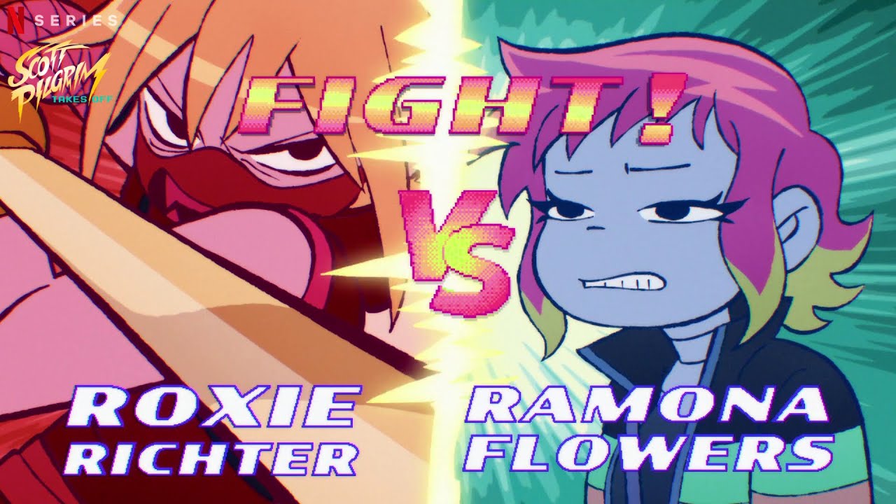 Roxie vs Ramona - Scott Pilgrim Takes Off