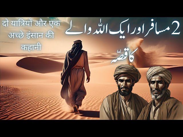 The Tale of Two Poor Men and a Pious Stranger: A Moral Story | Magica