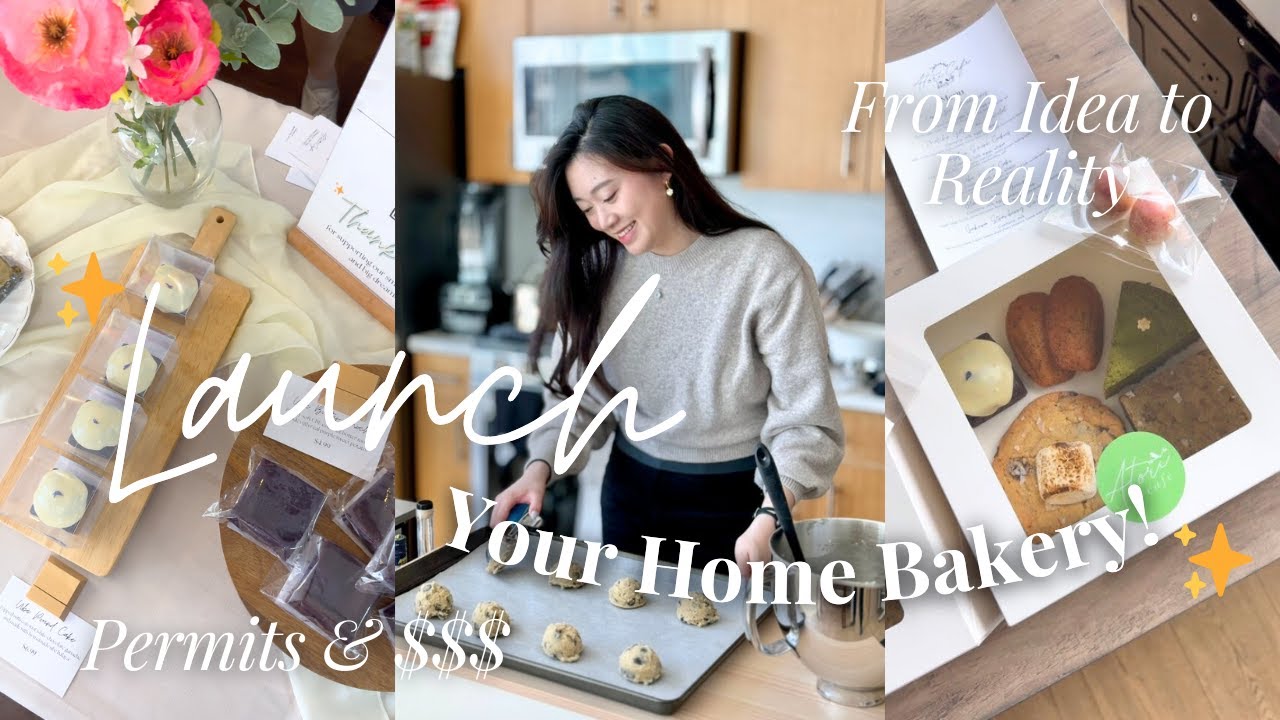 The ULTIMATE Guide to Starting a Home Bakery!