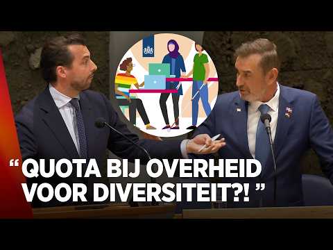 Kamervragen Baudet over diversiteitsquota bij overheid: "Dit beleid is júíst discriminerend!"