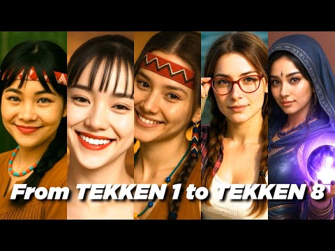 Tekken 1 to Tekken 8 – All Characters Reimagined in Real Life with AI – Ultra Realistic!