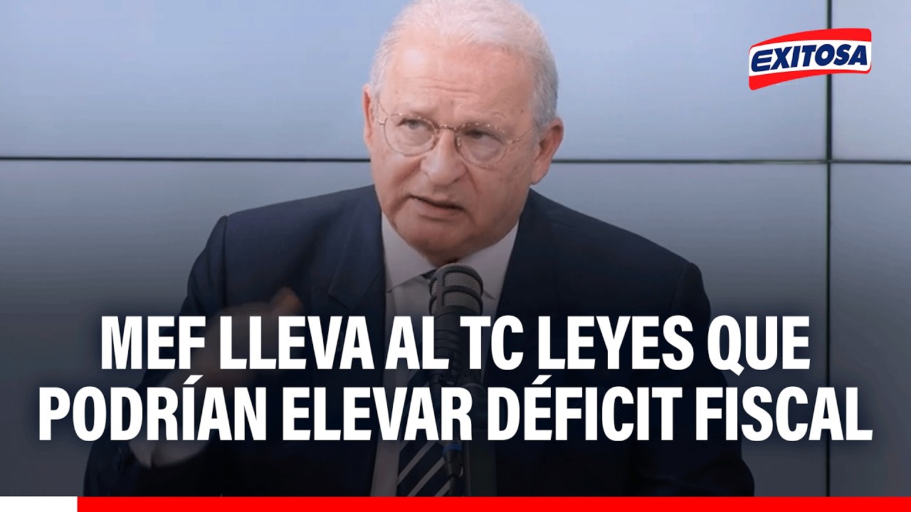 🔴🔵 Ministerio de Economía lleva al Tribunal Constitucional leyes que podrían elevar déficit fiscal
