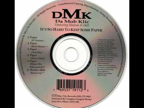 Da Mob Klic - It's So Hard To Keep Some Paper (1996) [Full CD] [G-Funk]