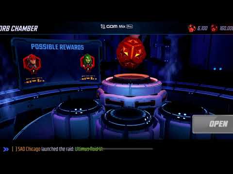 #134 Red Stars Orb Open # Marvel Strike Force - MSF #Carnage