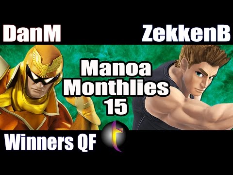 MM15 Singles: SSB Wii U - WQF - DanM vs ZekkenB