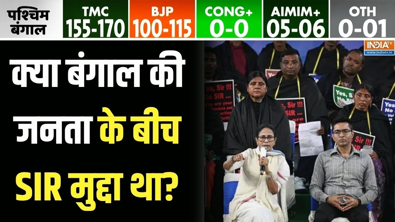 Bengal Opinion Poll 2026: क्या बंगाल की जनता के बीच SIR मुद्दा था? | Bengal Election