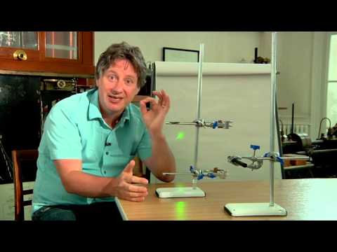 Demonstrating diffraction using laser light – for teachers