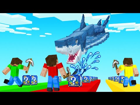 Slogo - Minecraft OP FISH Lucky Block Race! (weird)