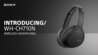 YouTube Video 71Rv8BRpyrM for Product Sony WH-CH710N Wireless Headphones w/ Noise Cancellation by Company Sony Electronics in Industry Headphones