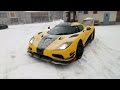 Koenigsegg Agera RS ML Conquers Winter In The Swiss Alps