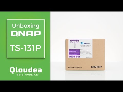 Unboxing QNAP TS-131p