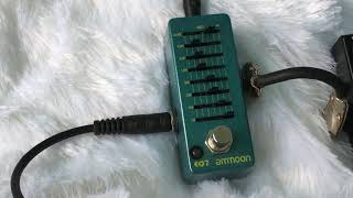 Video thumbnail for Review ammoon EQ7 mini pedal stompbox by KOKO DC music and toys