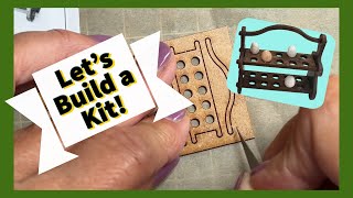 BUILD A KIT WITH ME Start to Finish! ✨FOR BEGINNERS ✨My First Real MINIATURE KIT✨ #miniatures #kits